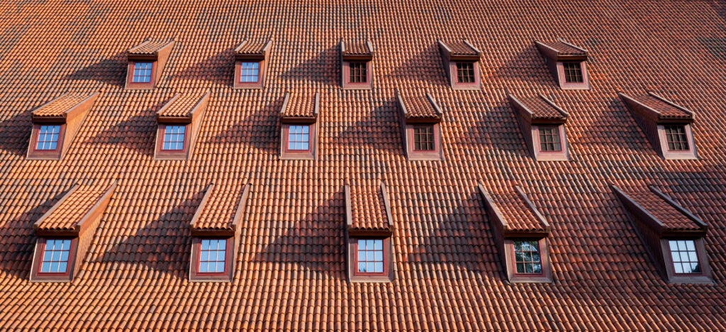 roof with windows