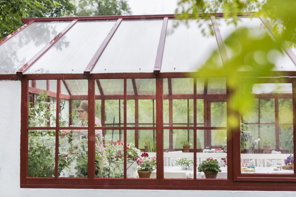 open plan conservatory