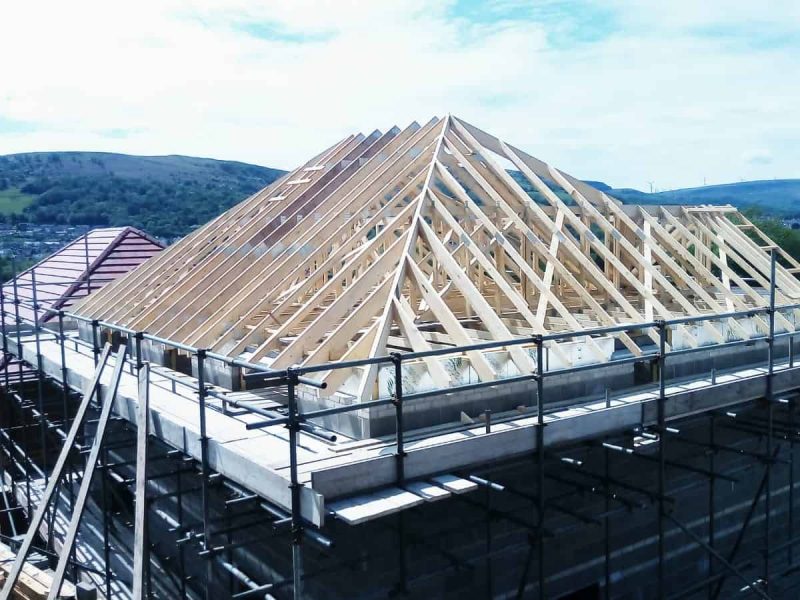 roofing in cardiff project